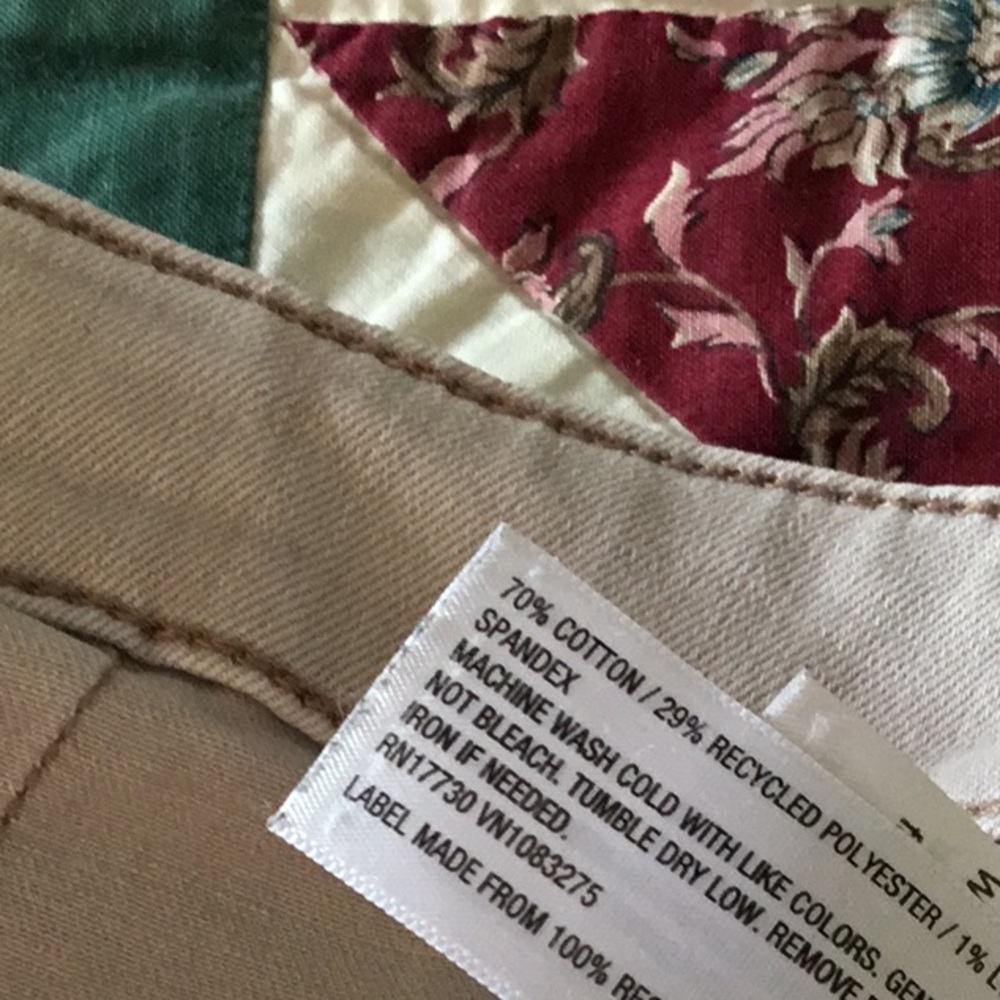 Women’s Cargo Pants in Light Taupe - Classic Workwear Style. Size 12 - Picture 5 of 5